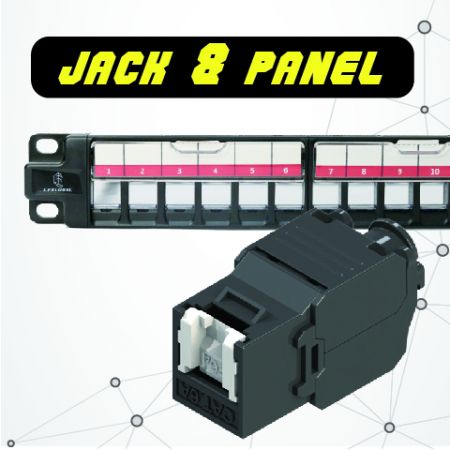 Keystone Jack & Patch Panel